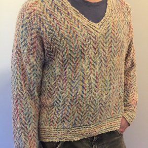 Vintage Missoni Men's V-Neck Sweater